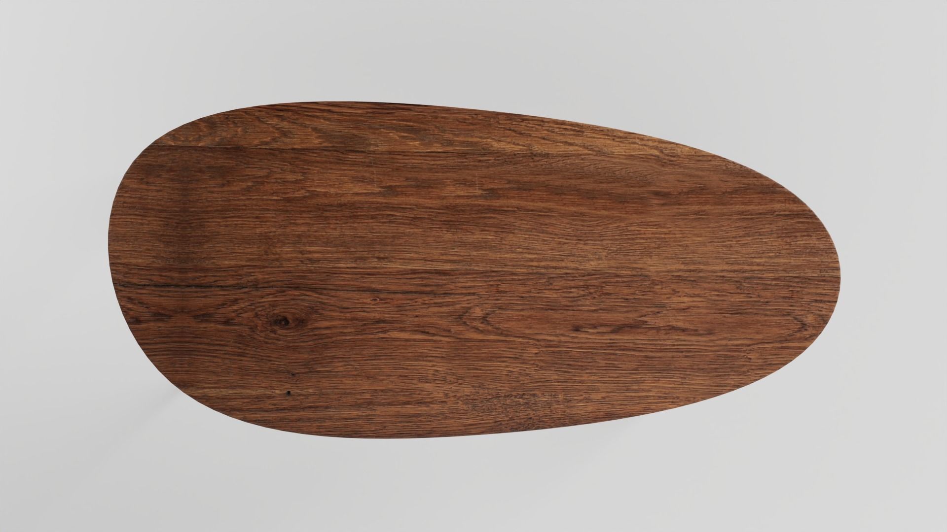 Wooden Coffee table 3D model_5