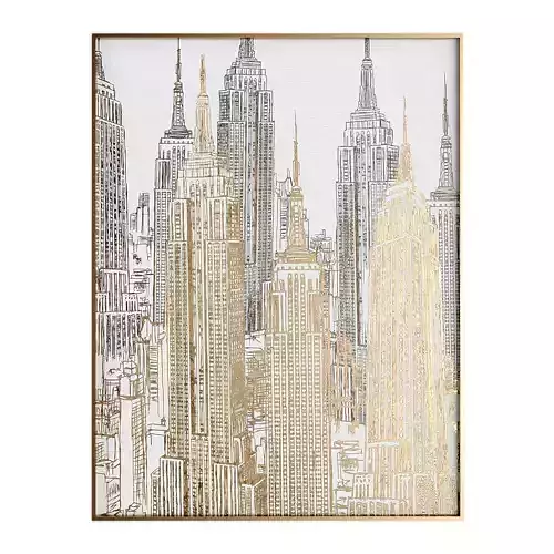 Pictures908 empire state building in gold