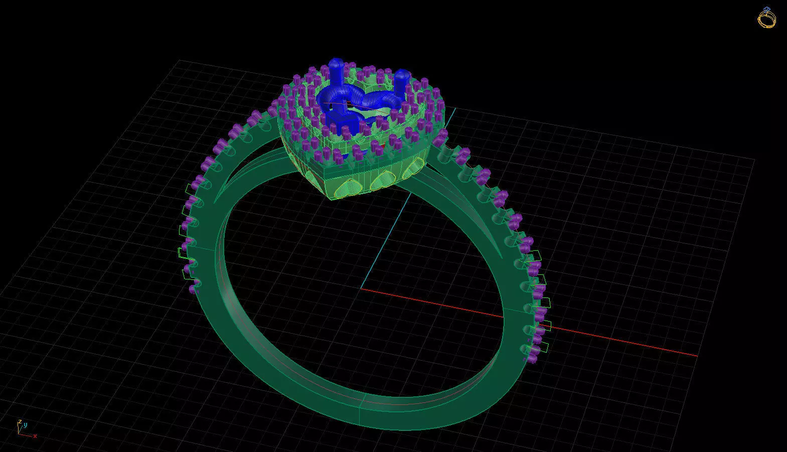 hearth ring 3D print model