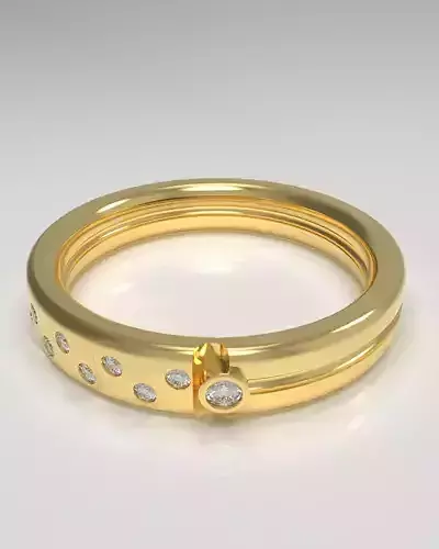 Wedding band ring