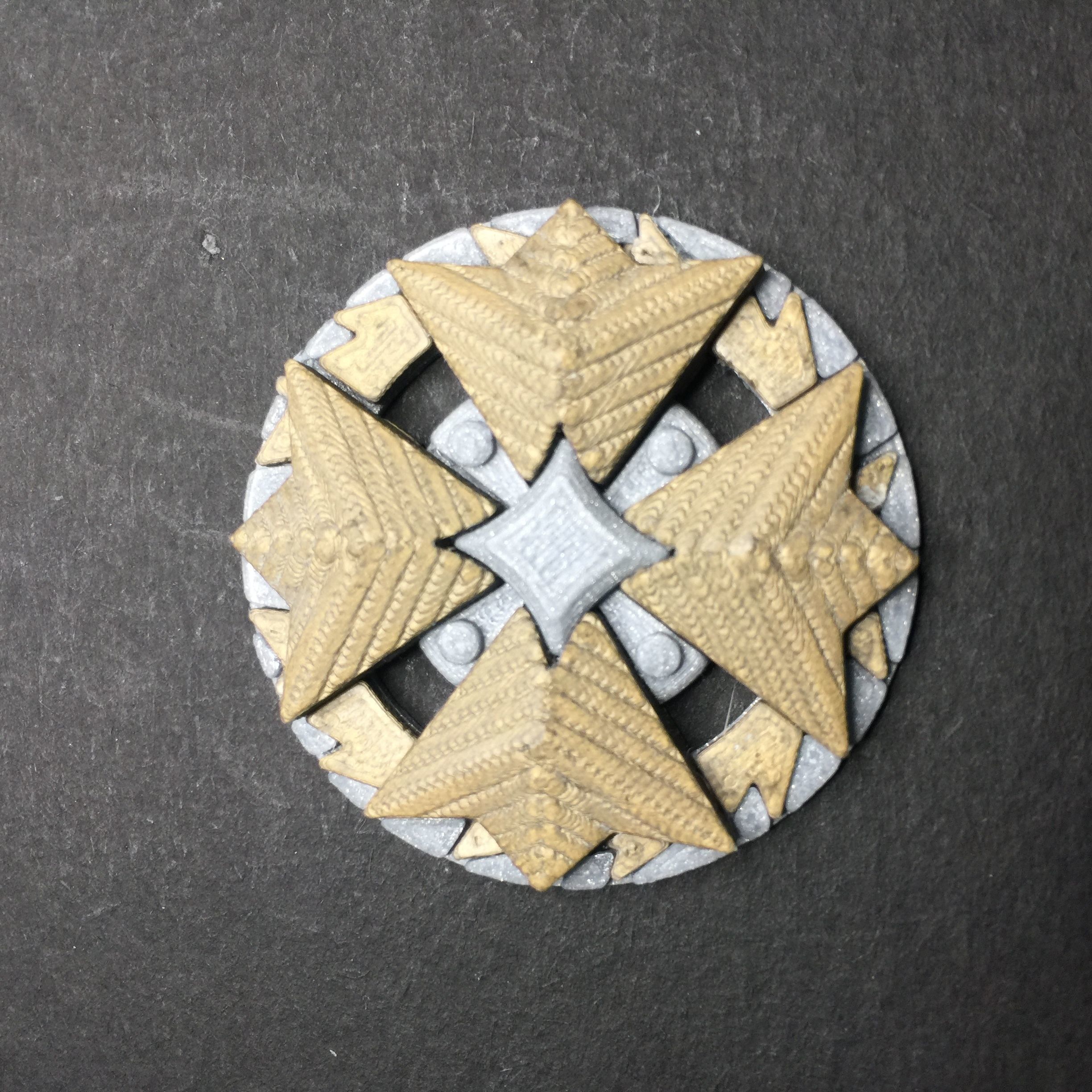 Star Trek TWoK Flag Rank Insignia 3D print model_5