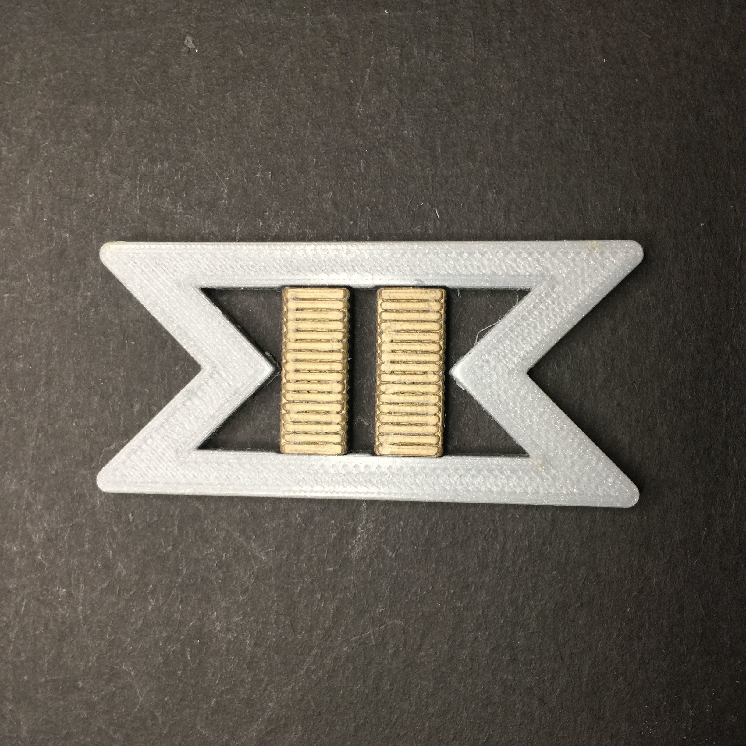 Star Trek TWoK era Line Rank Insignia 3D print model_5