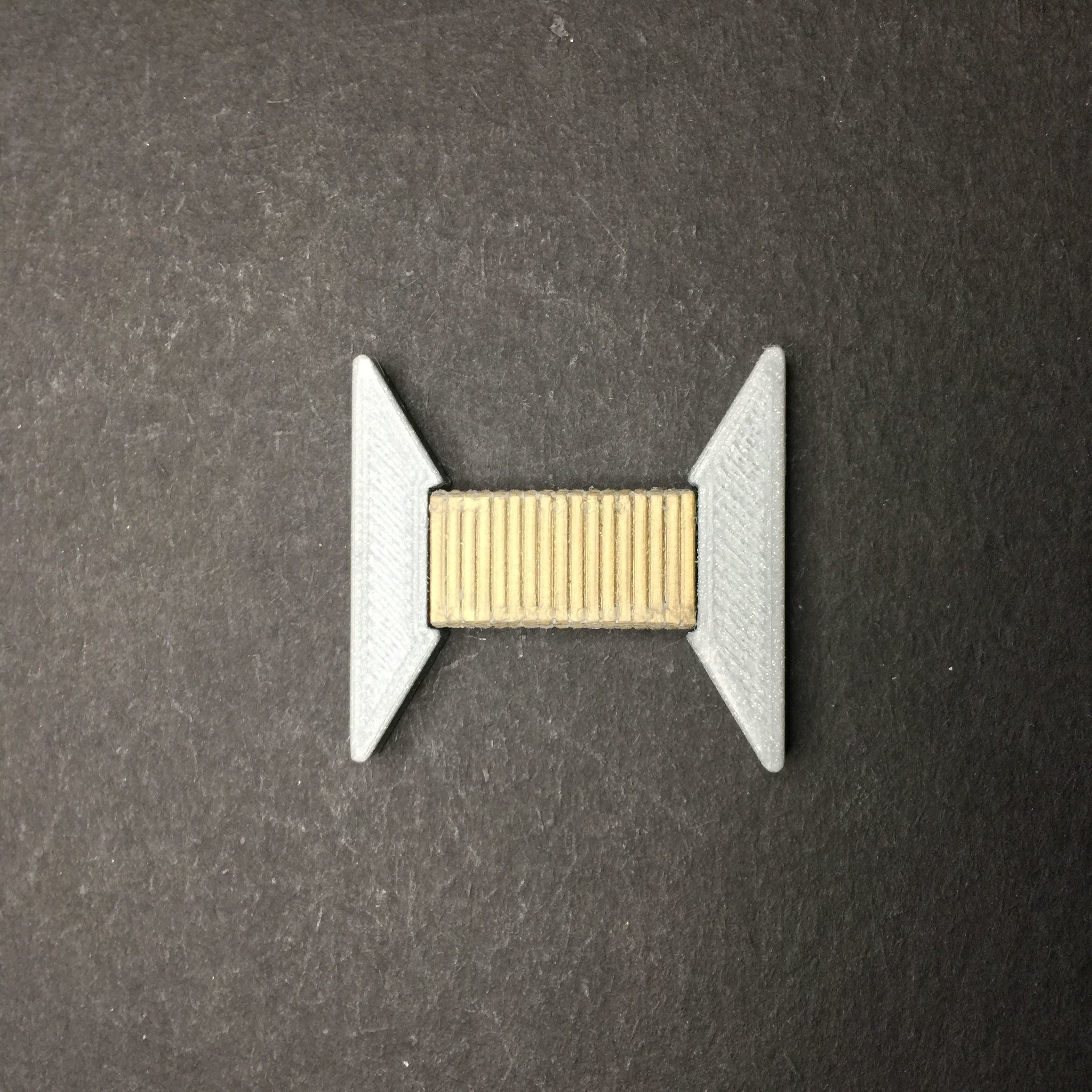 Star Trek TWoK era Line Rank Insignia 3D print model_3