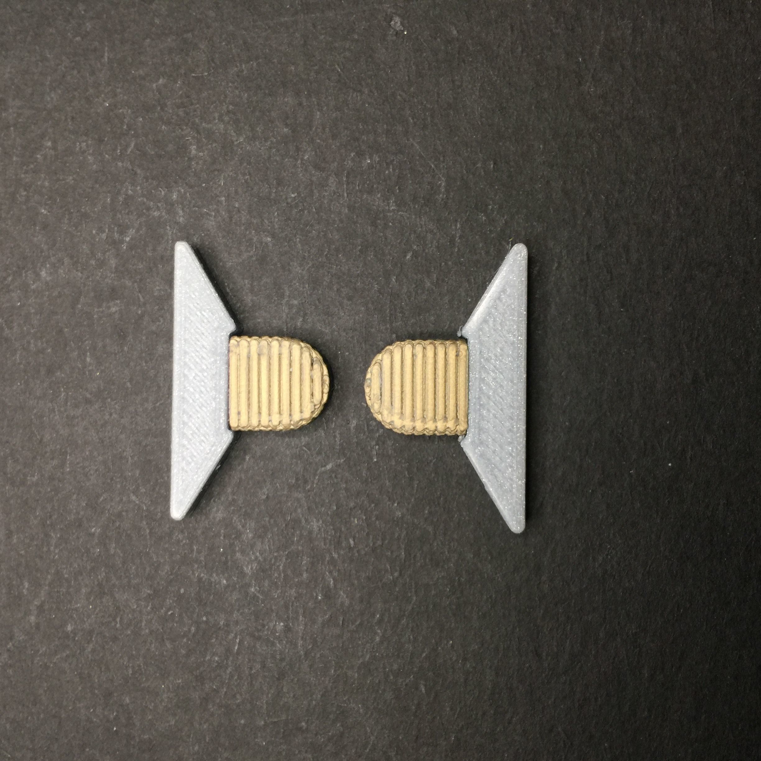 Star Trek TWoK era Line Rank Insignia 3D print model_2