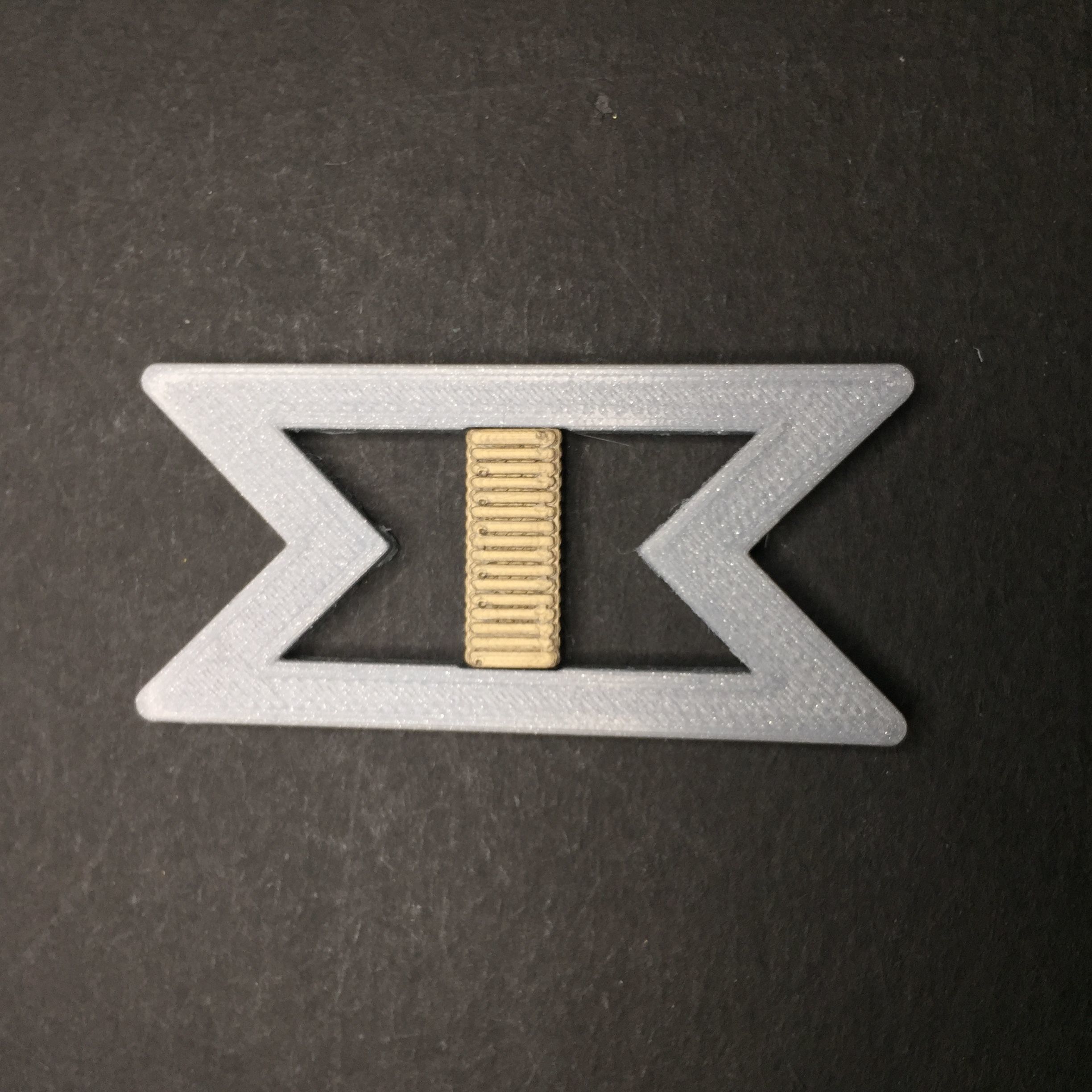 Star Trek TWoK era Line Rank Insignia 3D print model_4