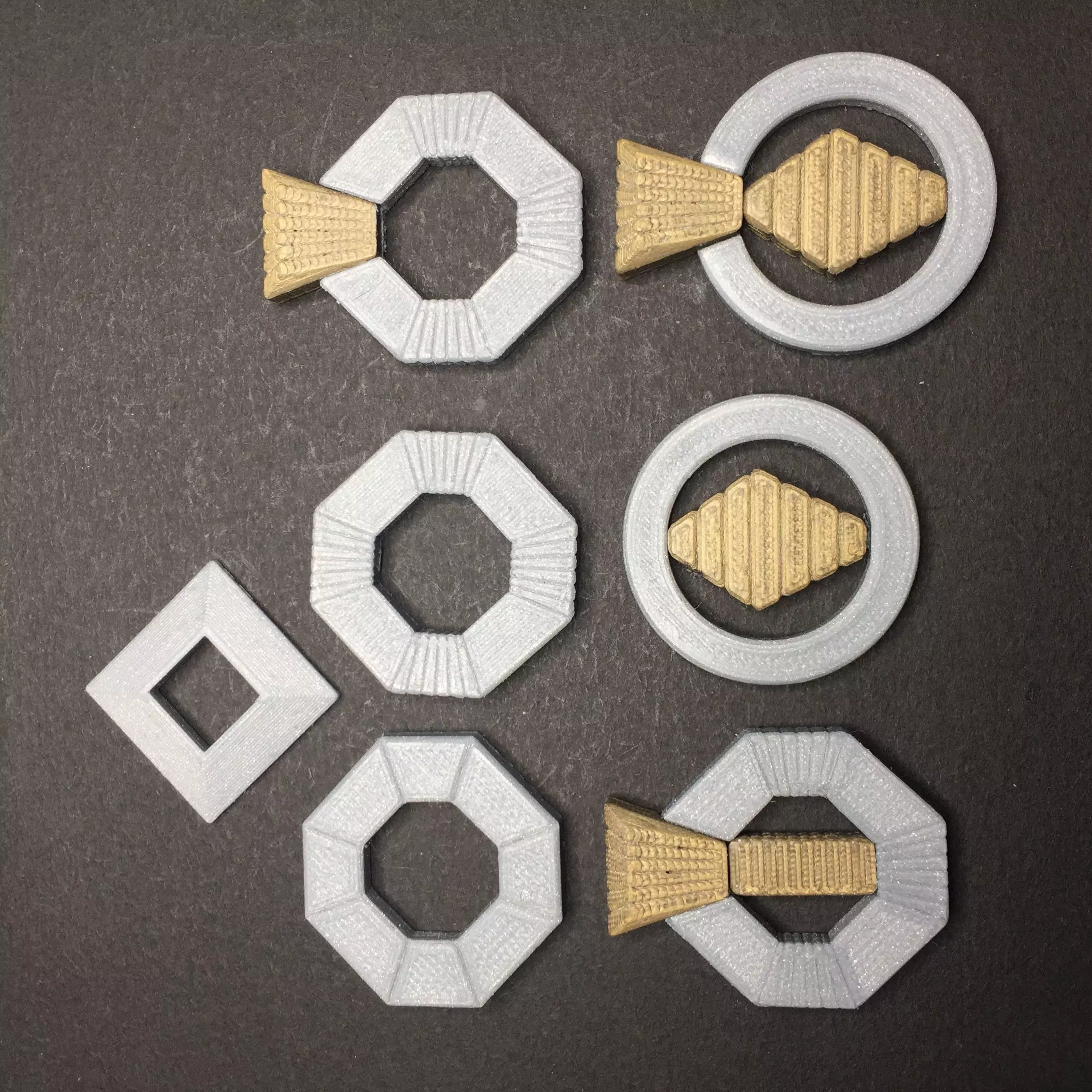 Star Trek TWoK era Non Commissioned Rank Insignia 3D print model_0