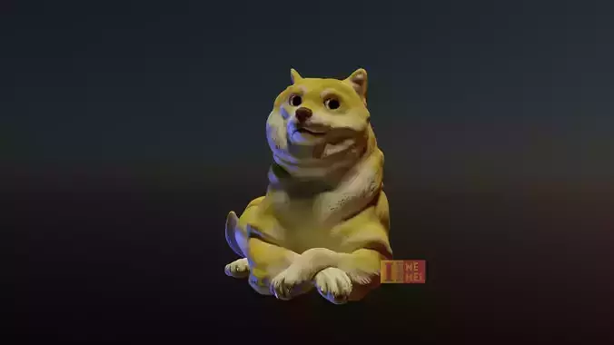 Perfect Doge 3D model