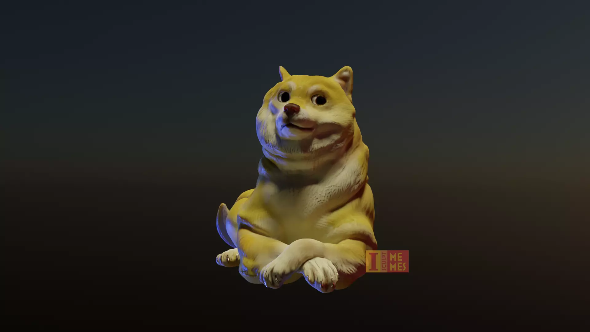 Perfect Doge 3D model_0