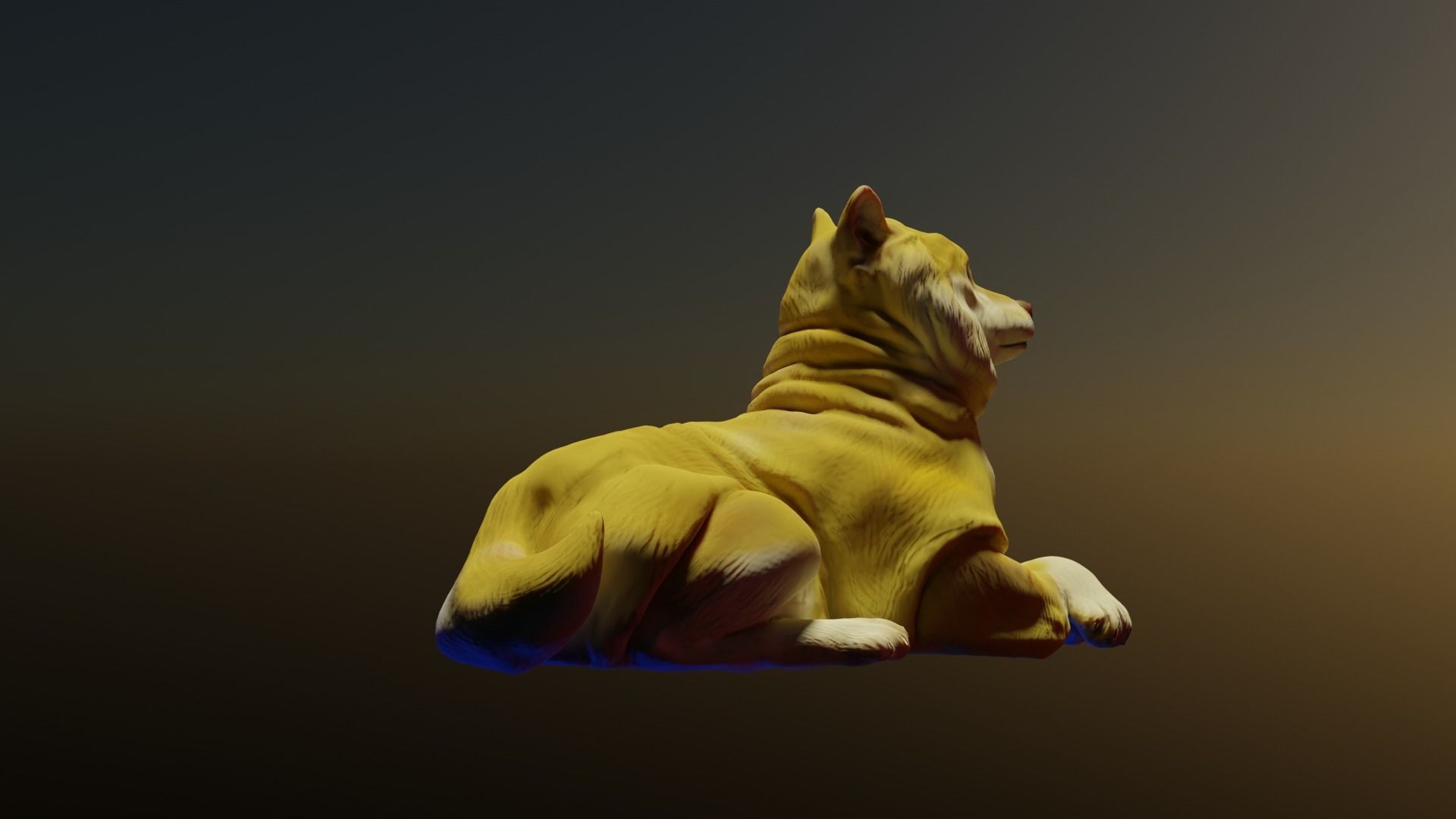 Perfect Doge 3D model_2
