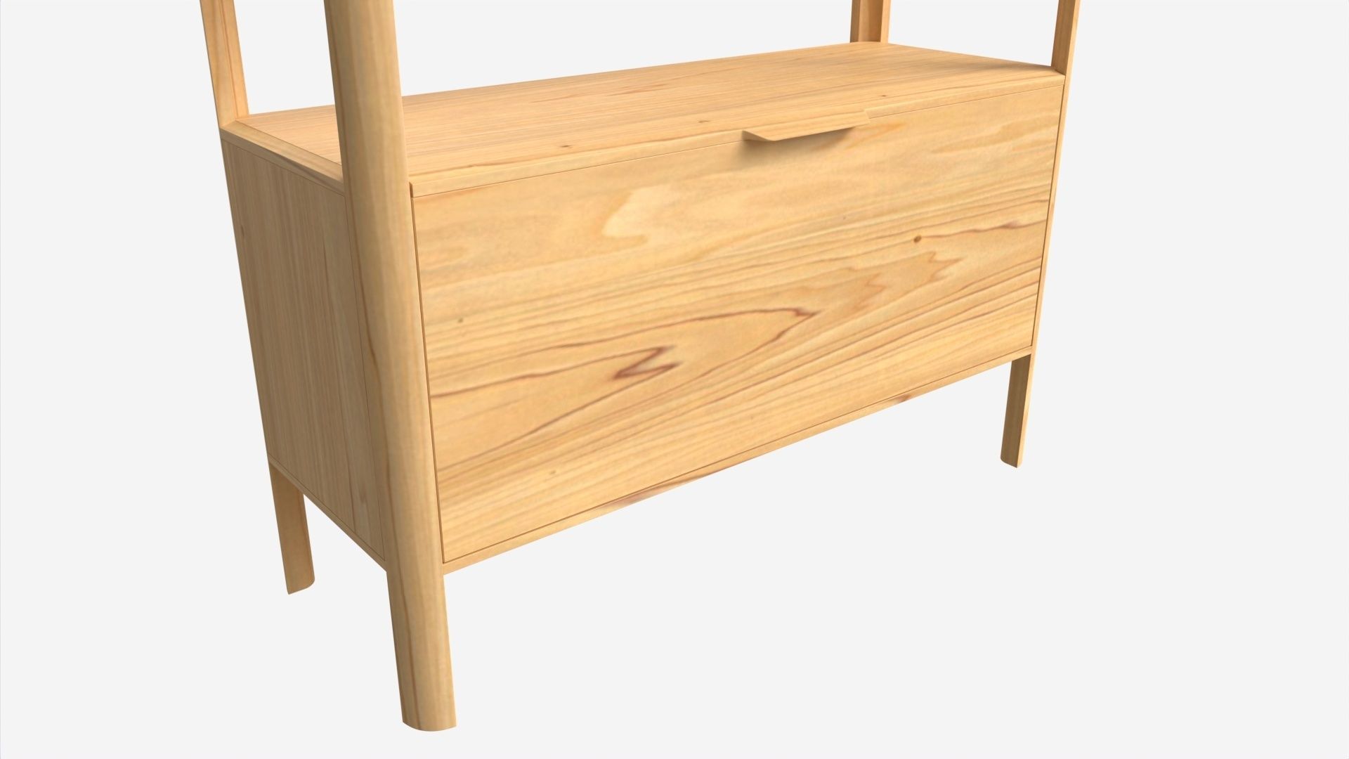 Shelving Unit Ercol Mia 3D model_1