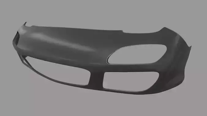 Front Bumper Mazda RX7 Custom Low-poly 3D model