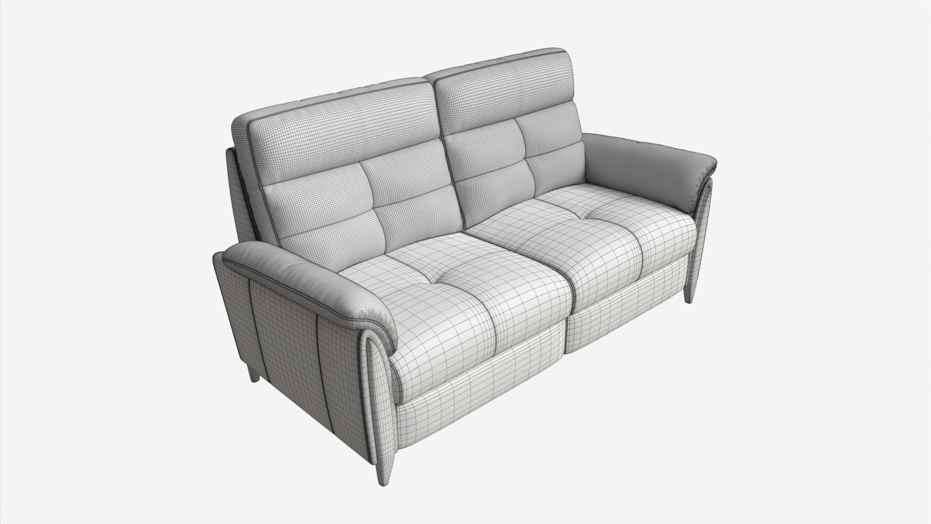 Sofa Large Recliner Ercol Mondello 3D model_5