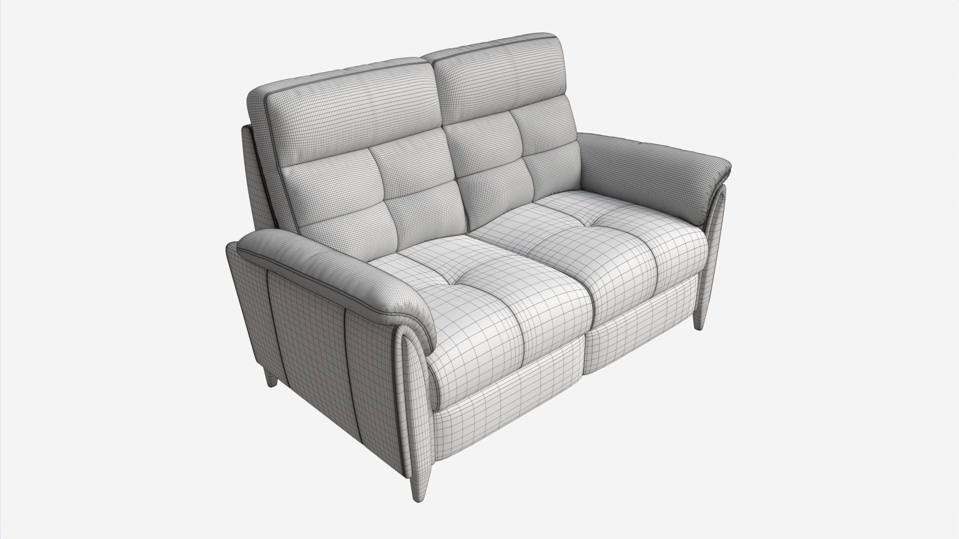 Sofa Medium Recliner Ercol Mondello 3D model_5