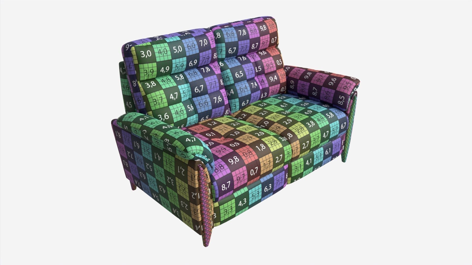 Sofa Medium Recliner Ercol Mondello 3D model_6