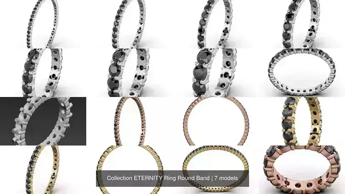 Collection ETERNITY Ring Round Band