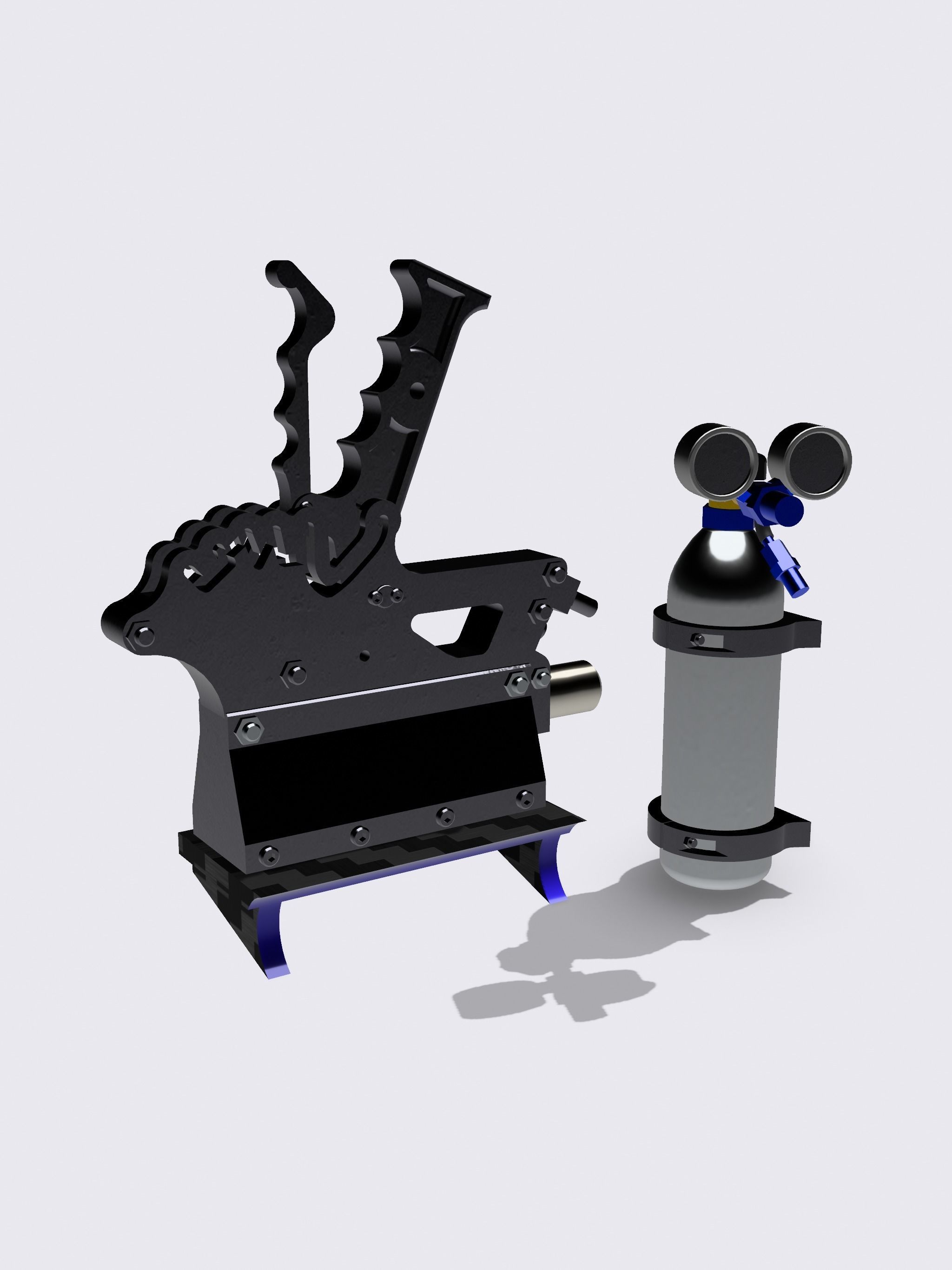 PRO MOD MM SHIFTER WITH CO2 BOTTLE 3D model 3D printable | CGTrader