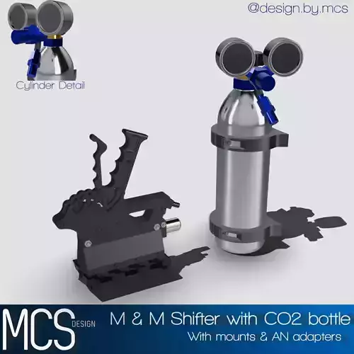 PRO MOD MM SHIFTER WITH CO2 BOTTLE