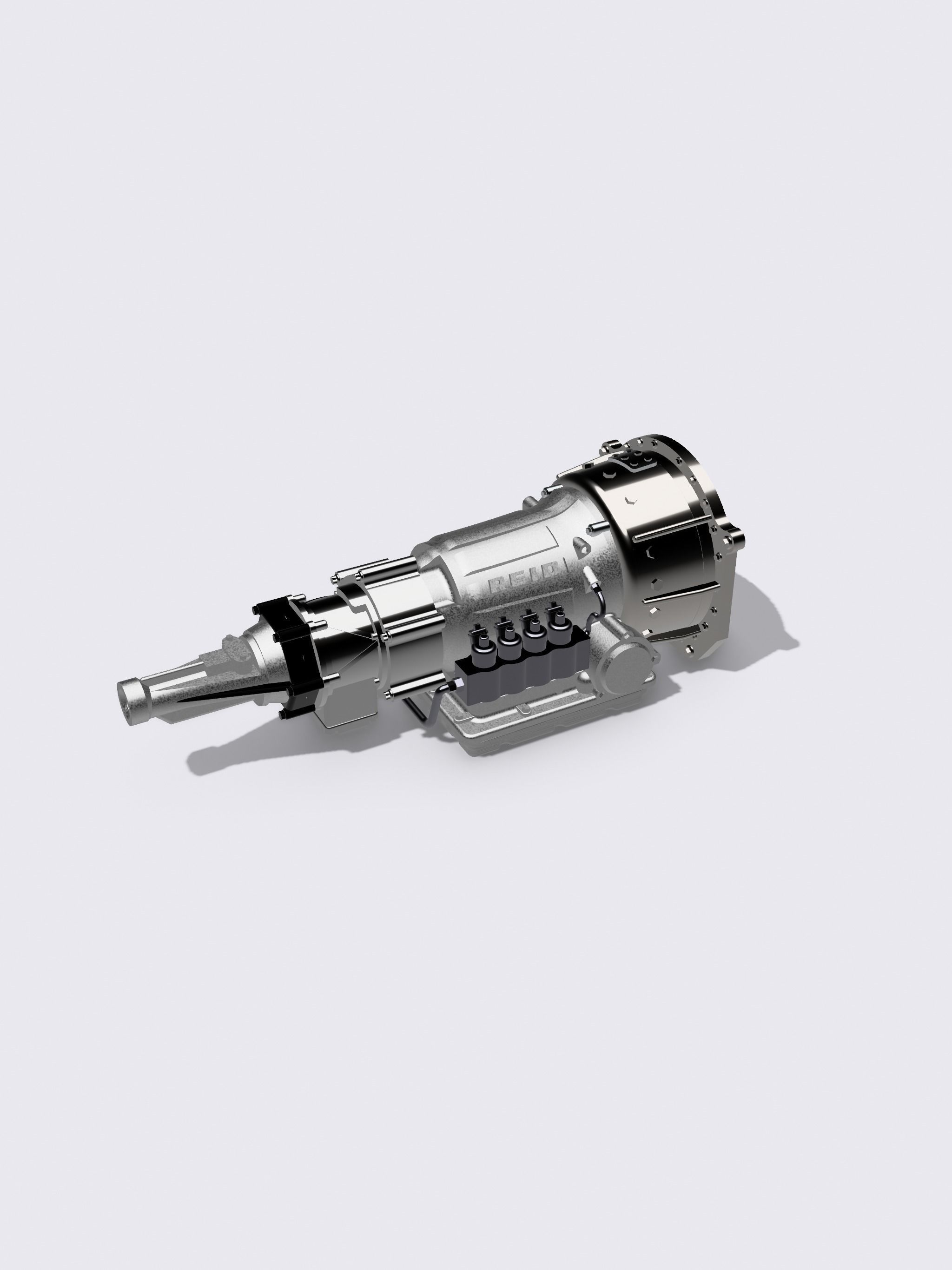 PRO MOD REID ROSSLER WITH BELLHOUSING N GEAR VENDORS etc 3D print model_1