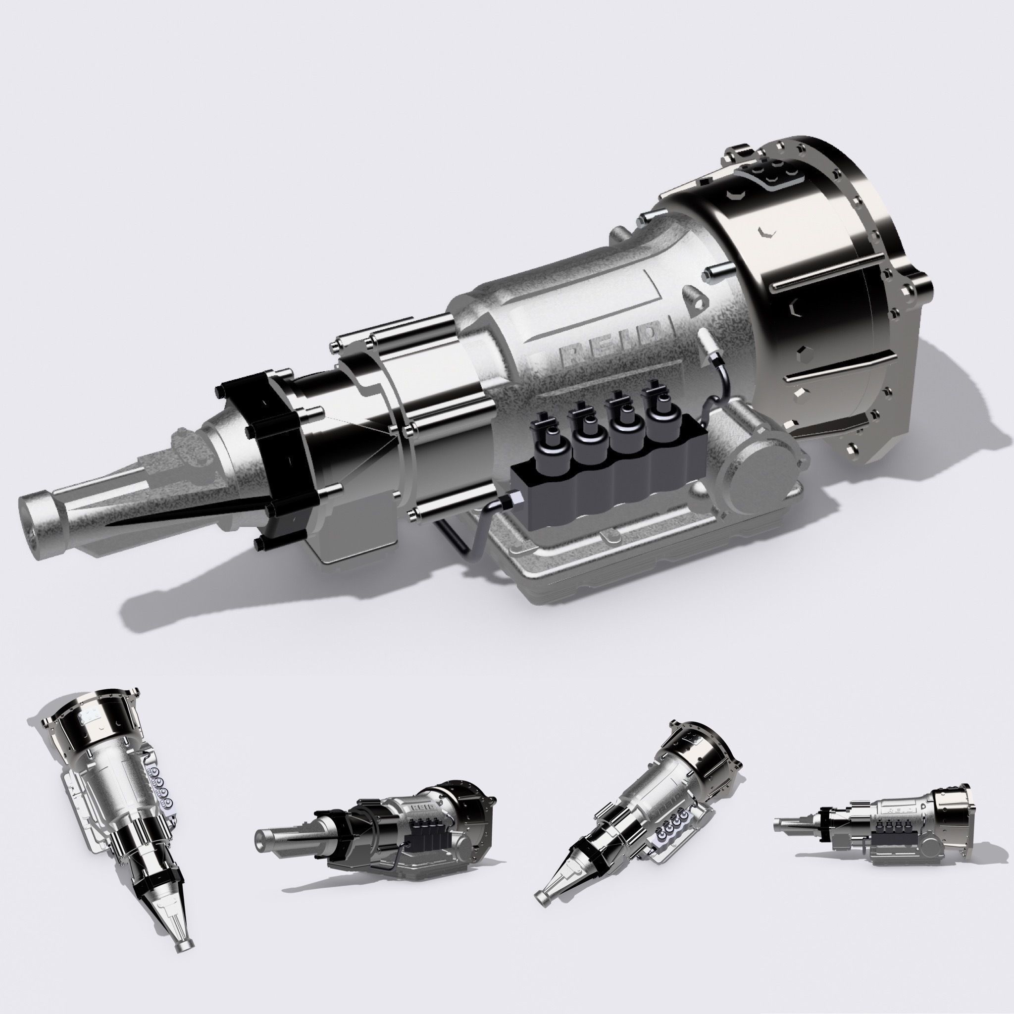 PRO MOD REID ROSSLER WITH BELLHOUSING N GEAR VENDORS etc 3D print model_0