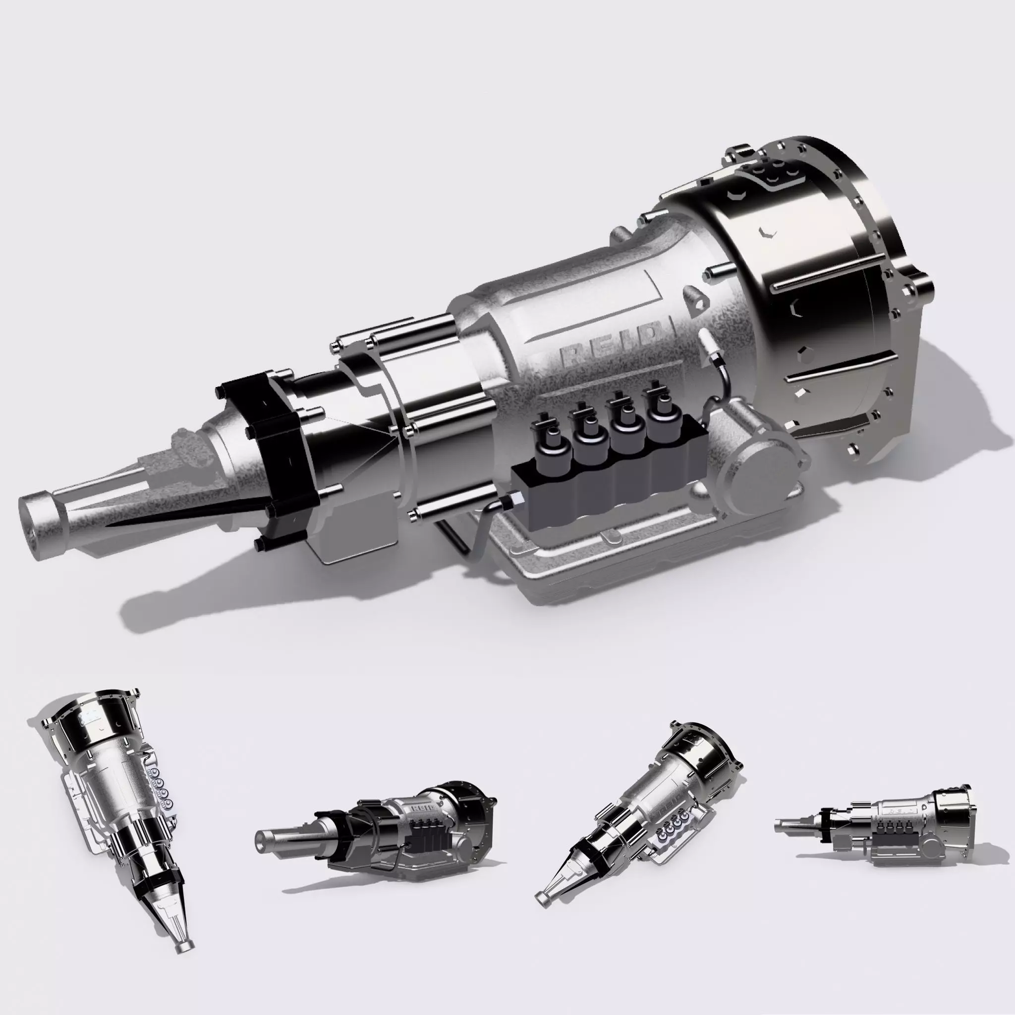 PRO MOD REID ROSSLER WITH BELLHOUSING N GEAR VENDORS etc 3D print model_0