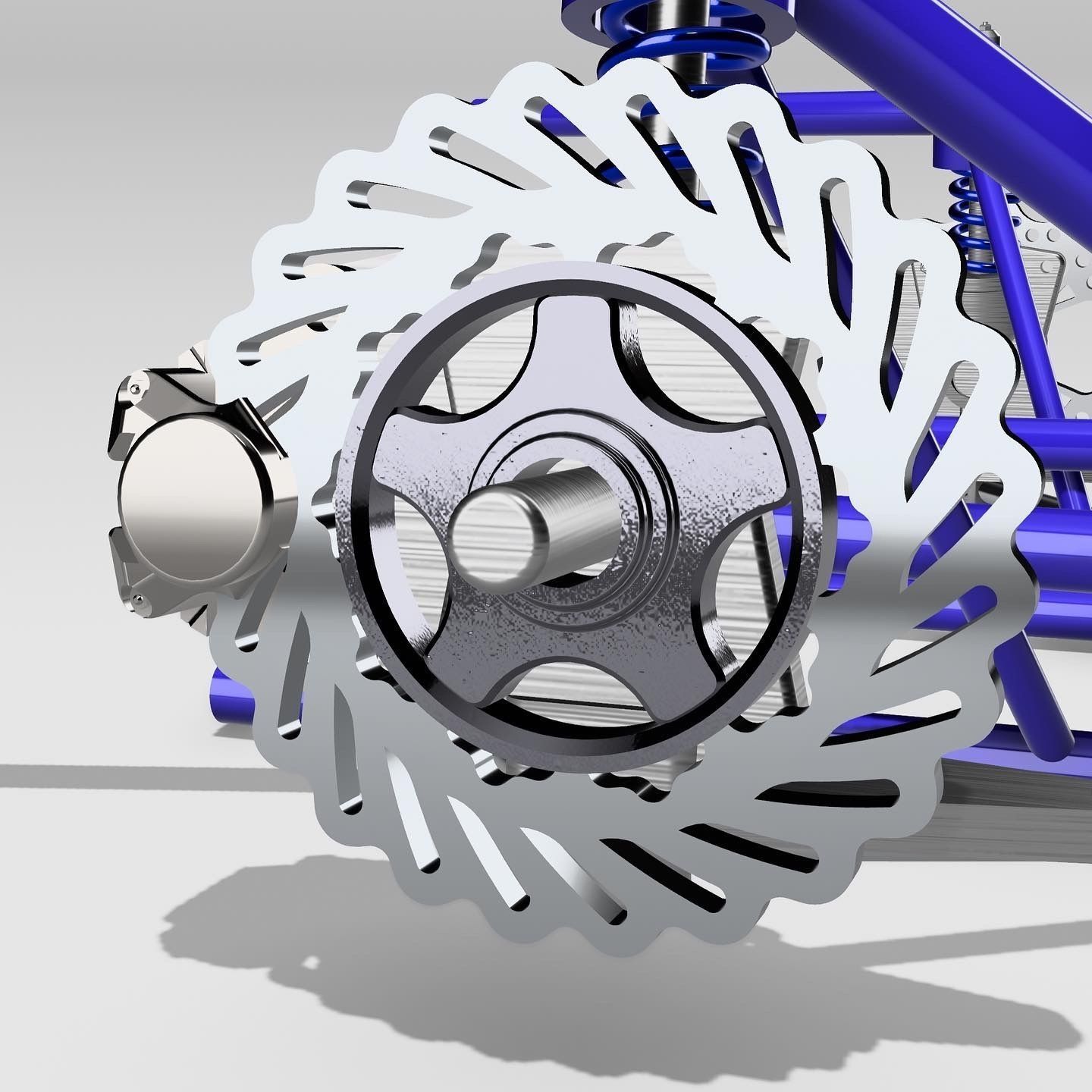 STRANGE RACING DRAG BRAKES FRONT NEW 3D print model_3