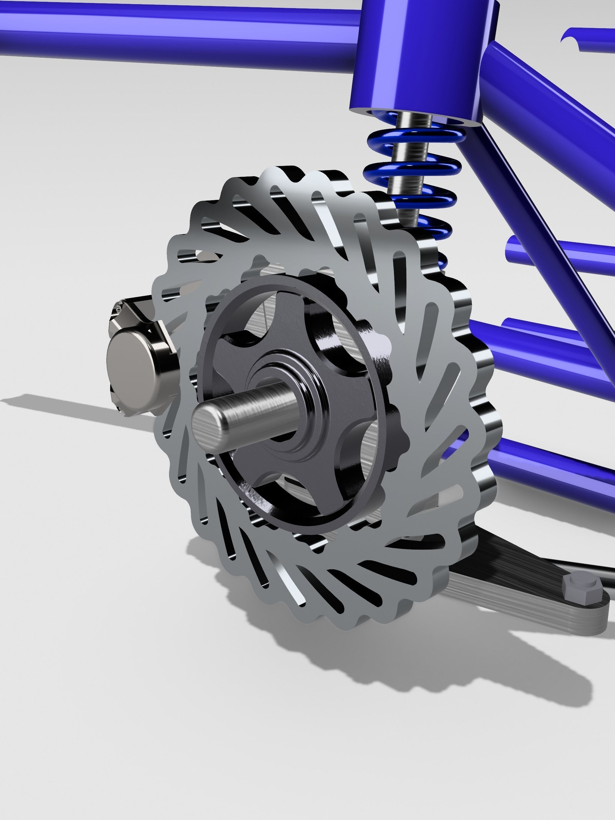STRANGE RACING DRAG BRAKES FRONT NEW 3D print model_5