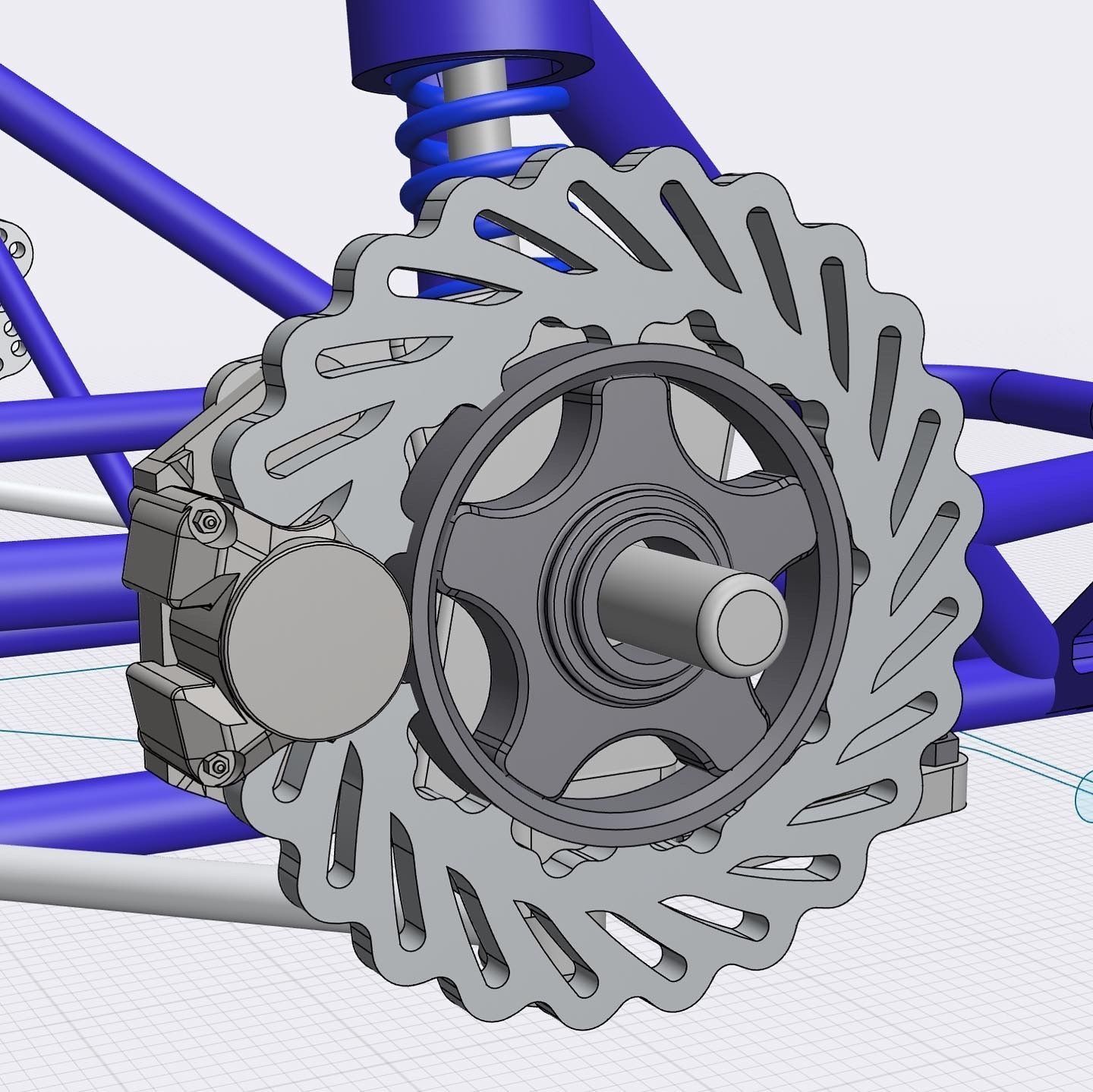 STRANGE RACING DRAG BRAKES FRONT NEW 3D print model_2