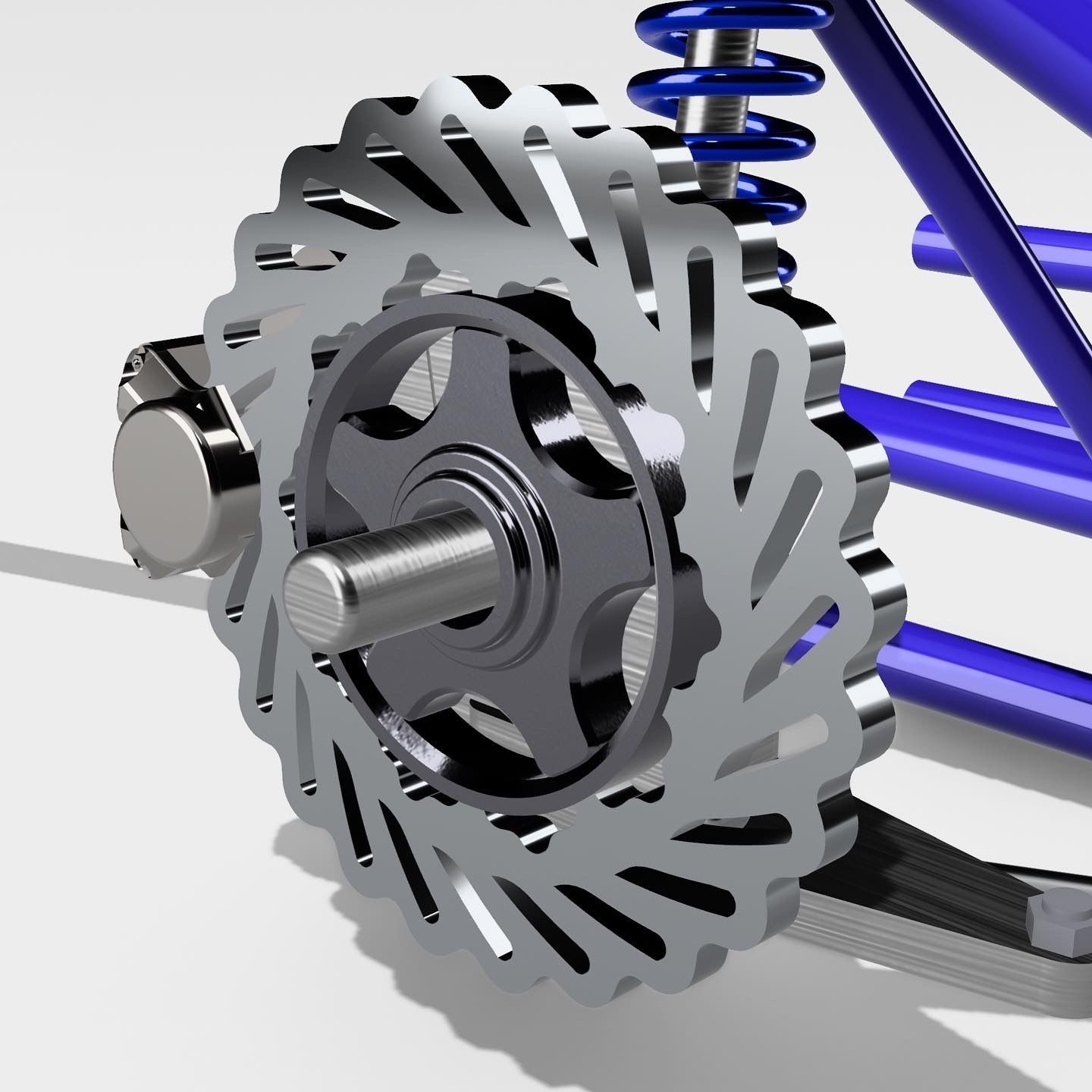 STRANGE RACING DRAG BRAKES FRONT NEW 3D print model_4