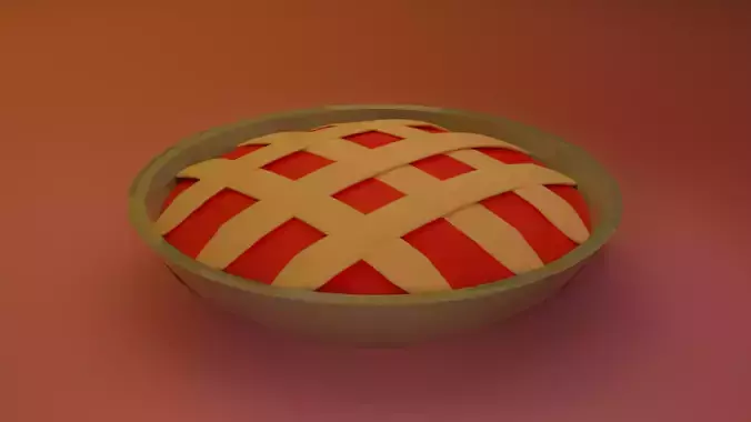 Aplle pie Free 3D model