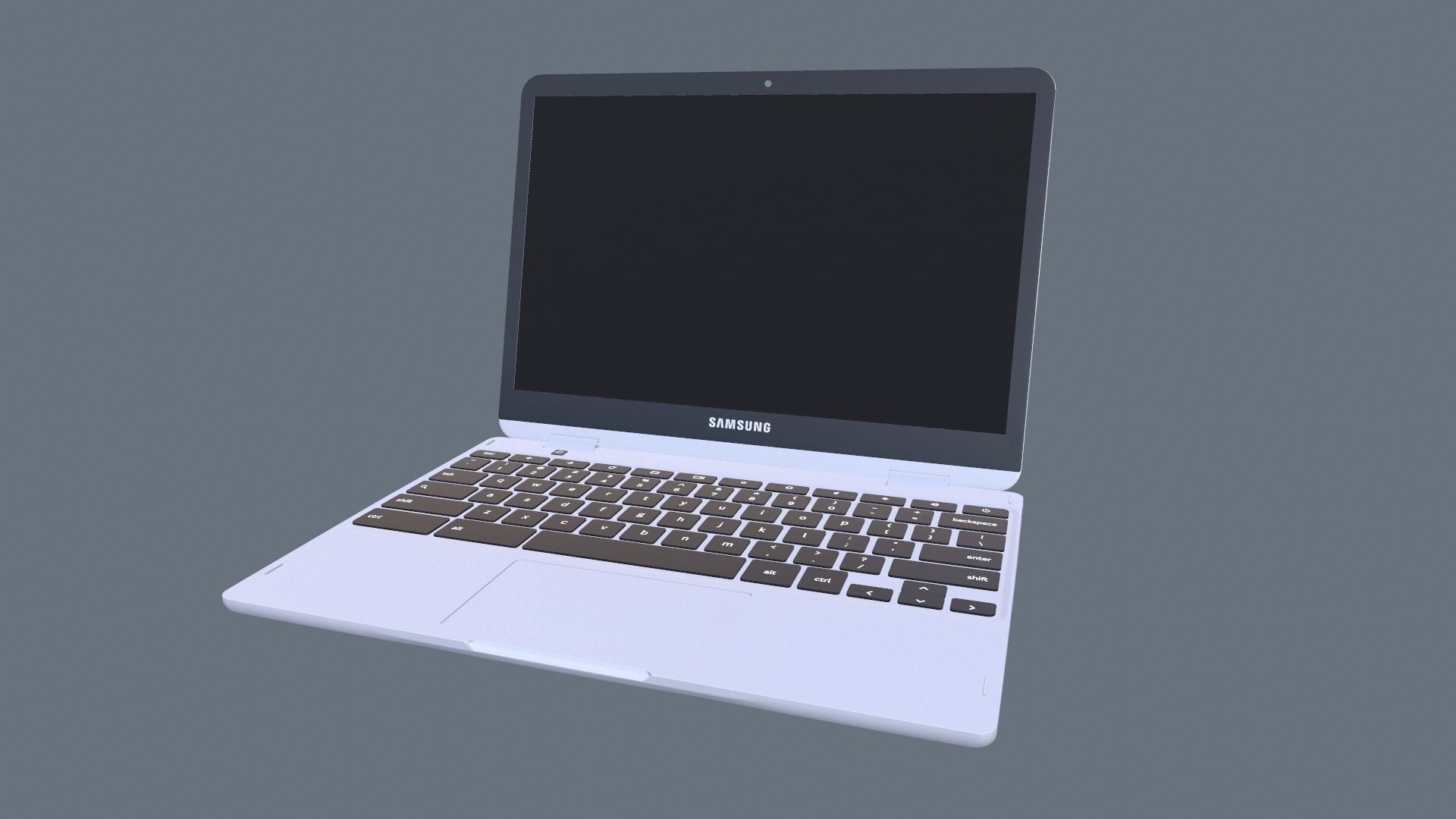 SAMSUNG Laptop 3D model_4