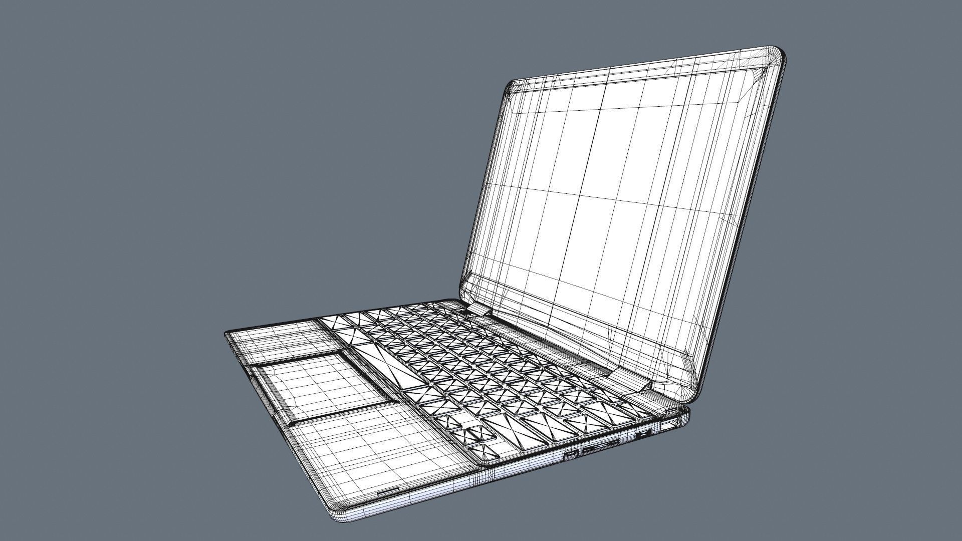 SAMSUNG Laptop 3D model_10