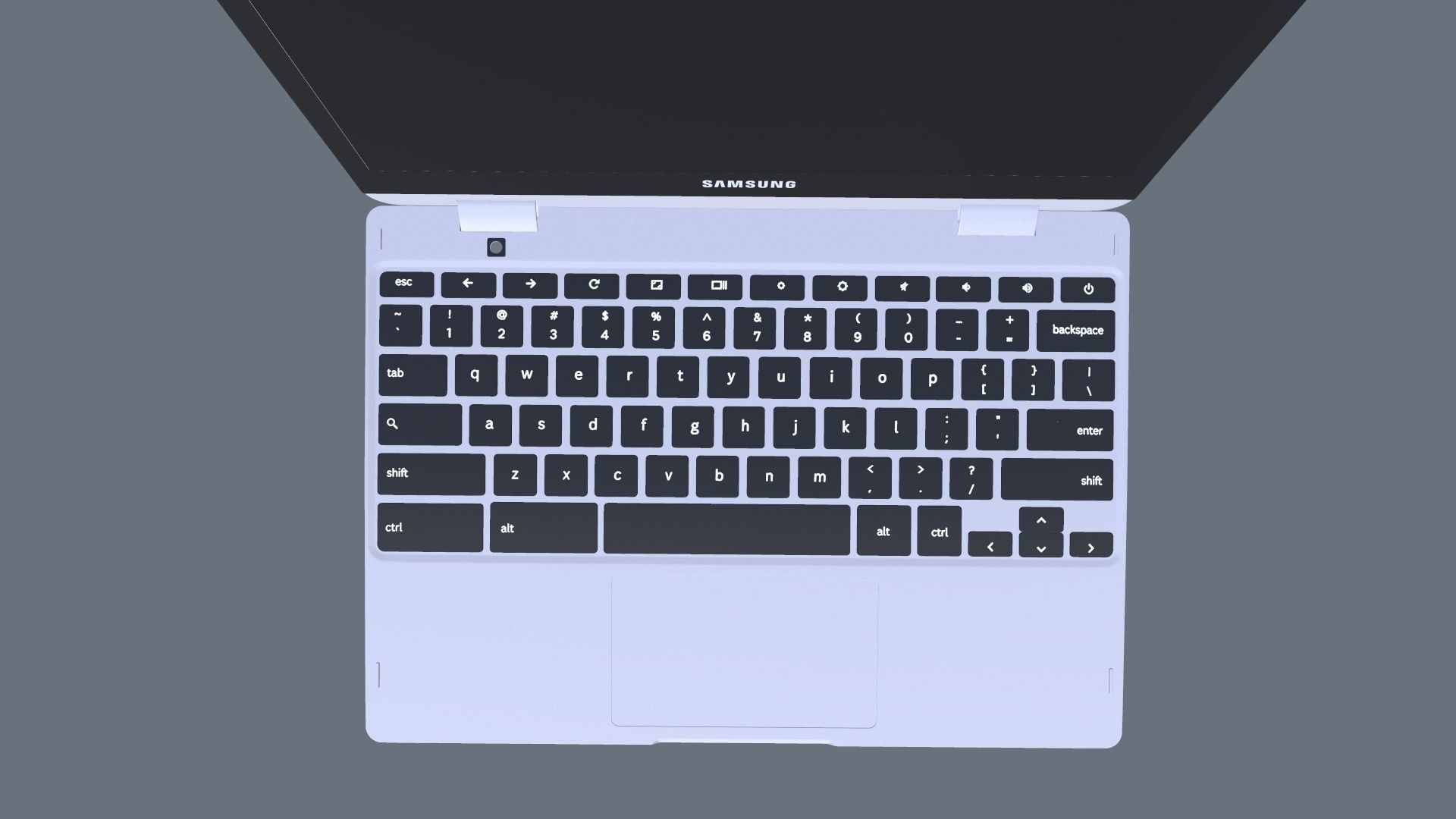 SAMSUNG Laptop 3D model_8