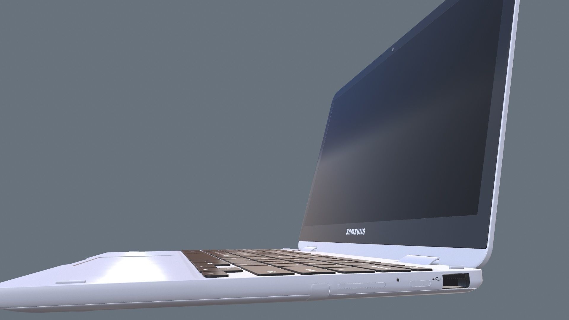 SAMSUNG Laptop 3D model_9