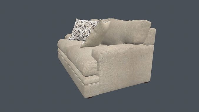 Signature Design Sofa 3D model 4