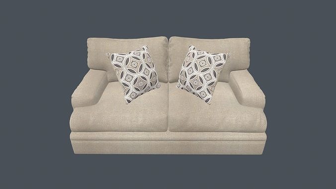 Signature Design Sofa 3D model 3
