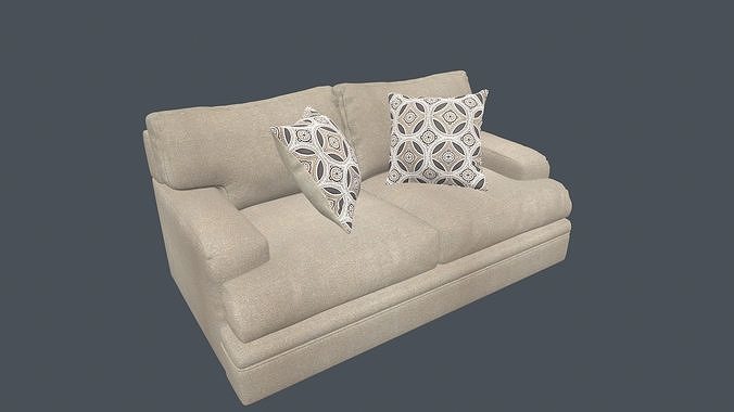 Signature Design Sofa 3D model 2