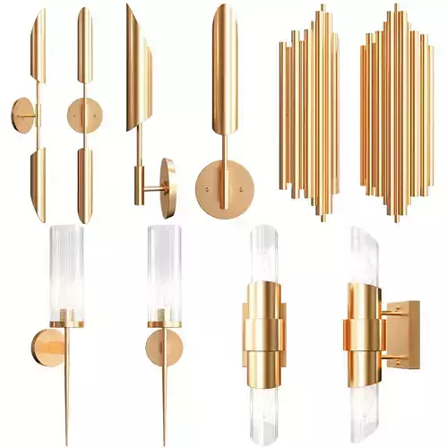 Exclusive Wall lamps Sconce set v001