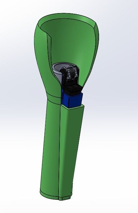 clipper Wind blocker 3D print model_3