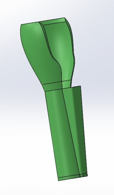 clipper Wind blocker 3D print model_4