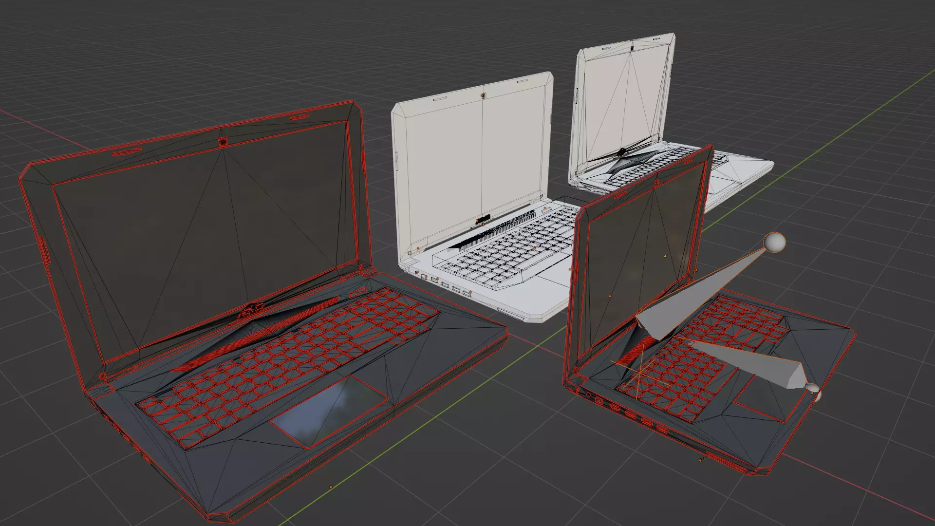 LAPTOP Asus TUF gaming Free 3D model