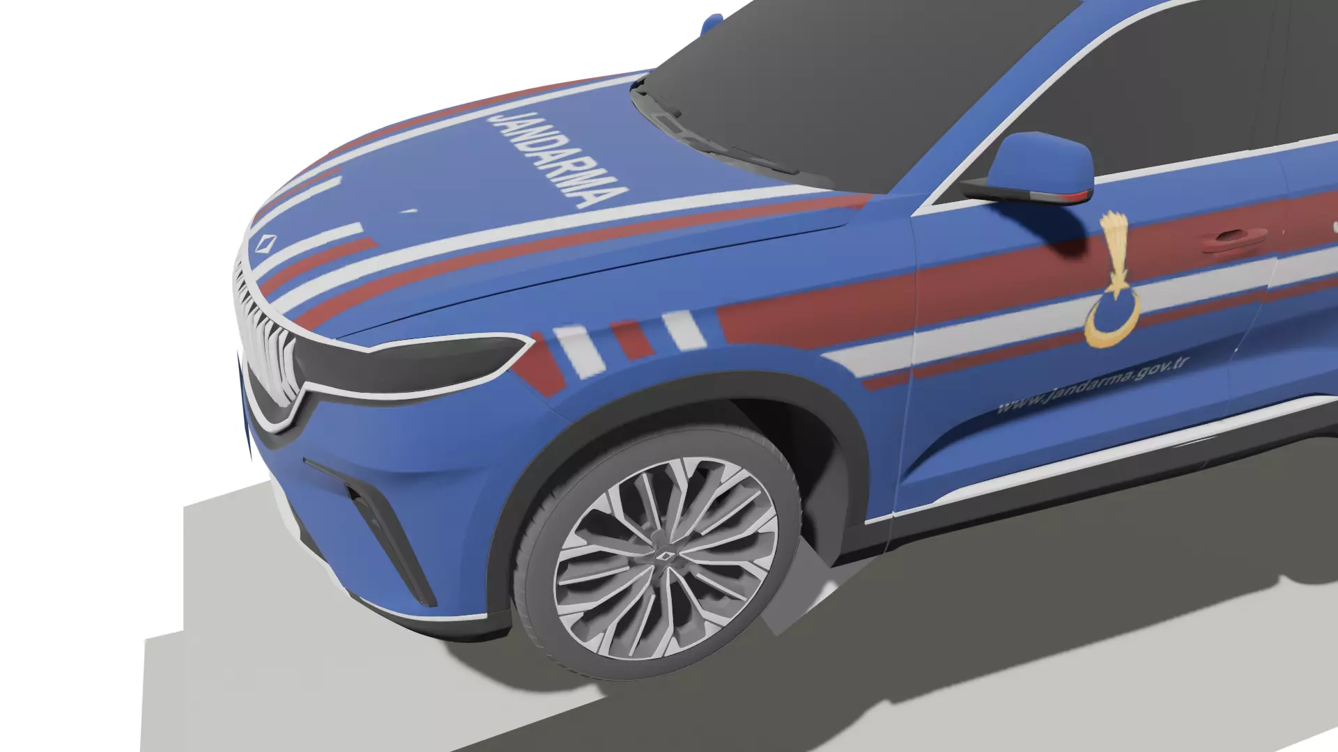 TOGG- Jandarma Car 3D model_0