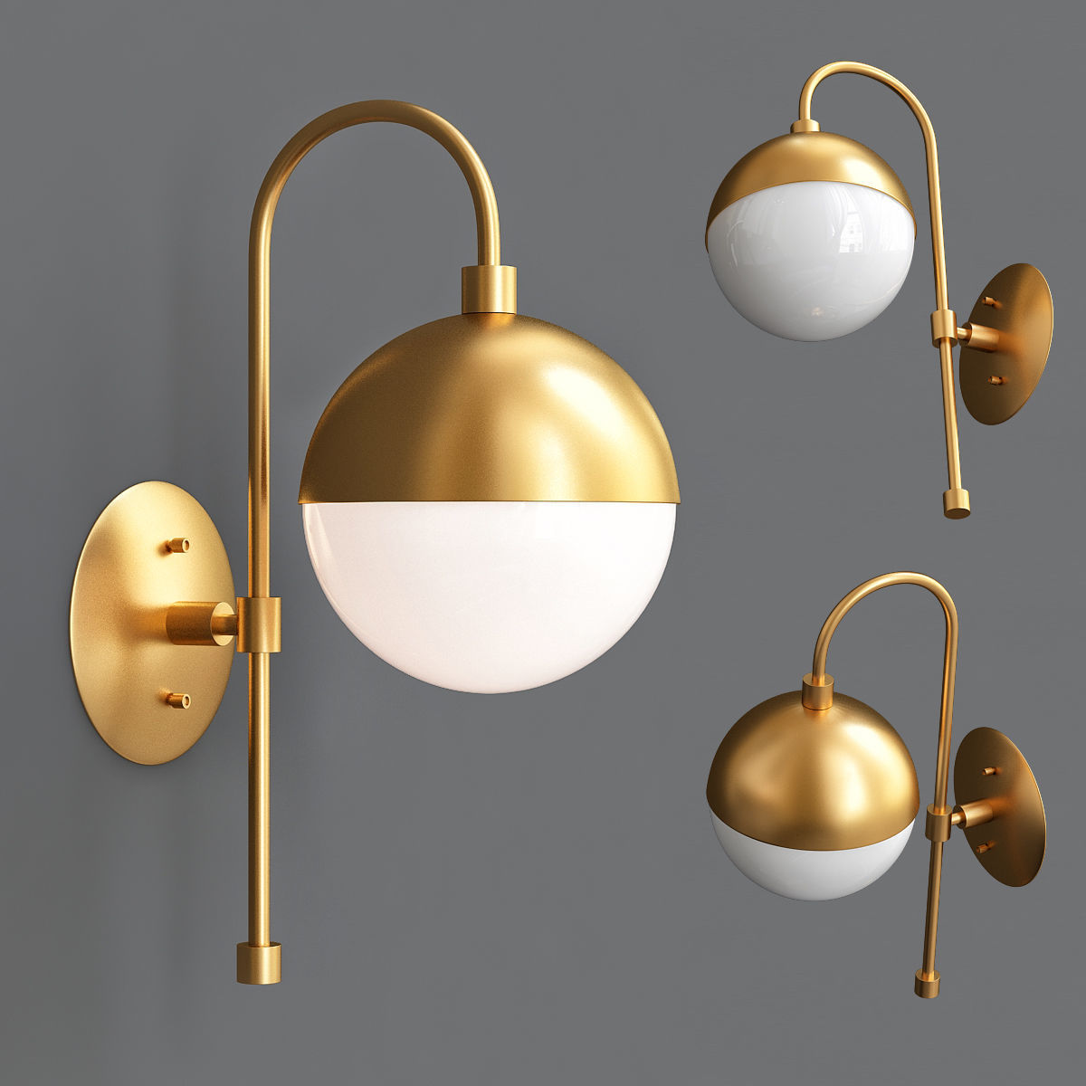 Ball Wall by Anzazo 3D model_1