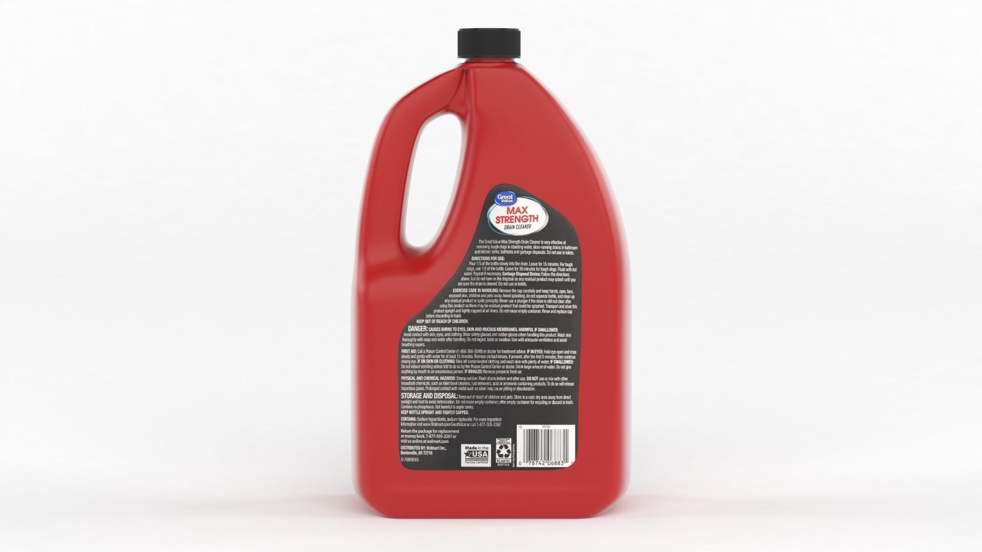 Drain Cleaner Gel 3D model_2
