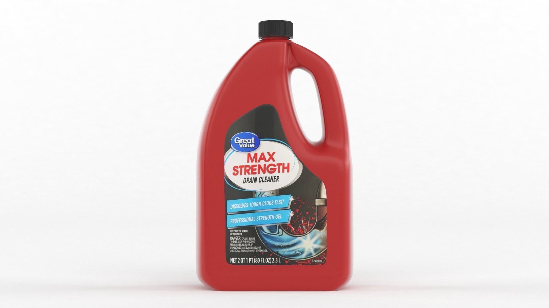 Drain Cleaner Gel 3D model_1