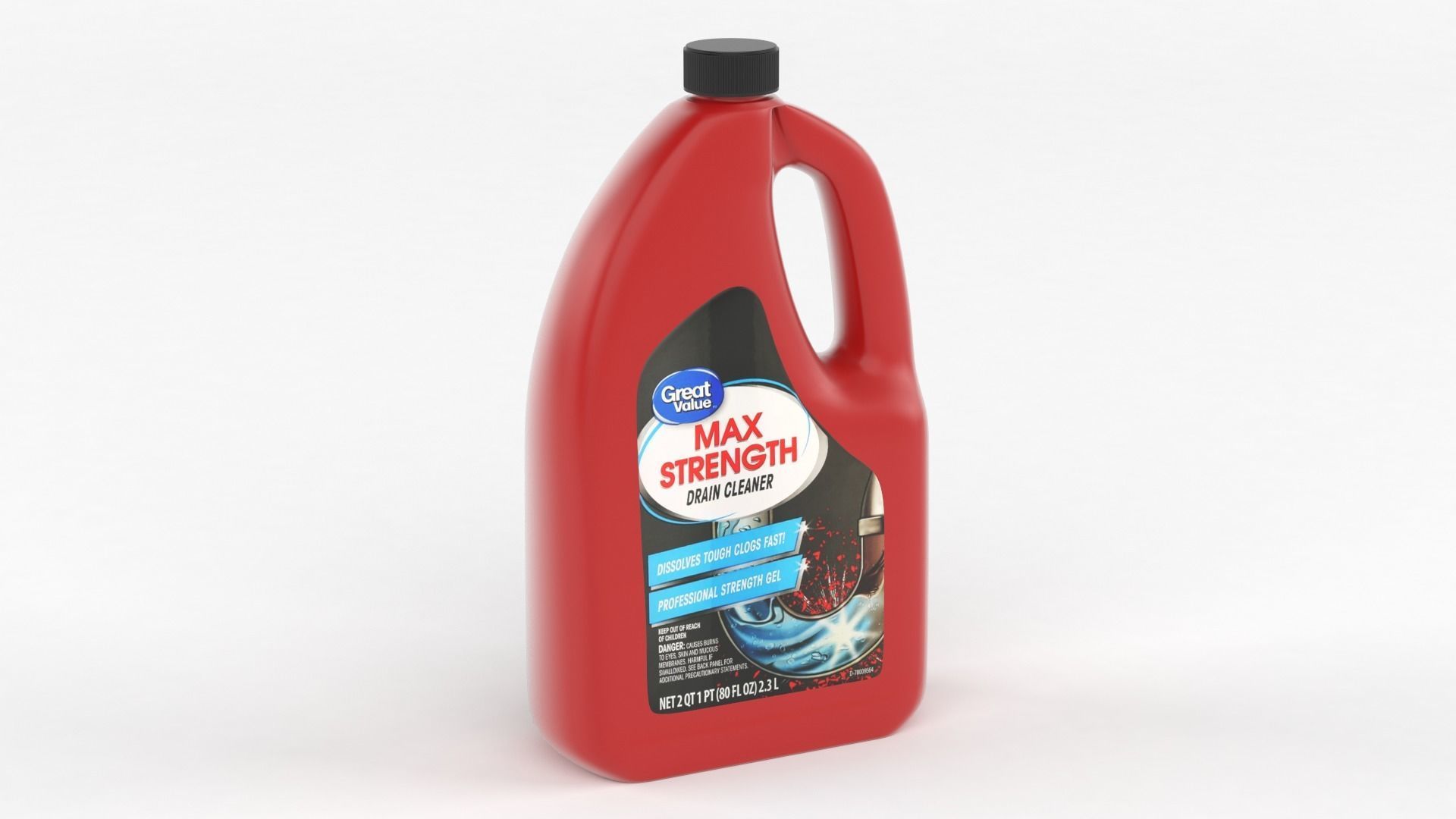 Drain Cleaner Gel 3D model_3