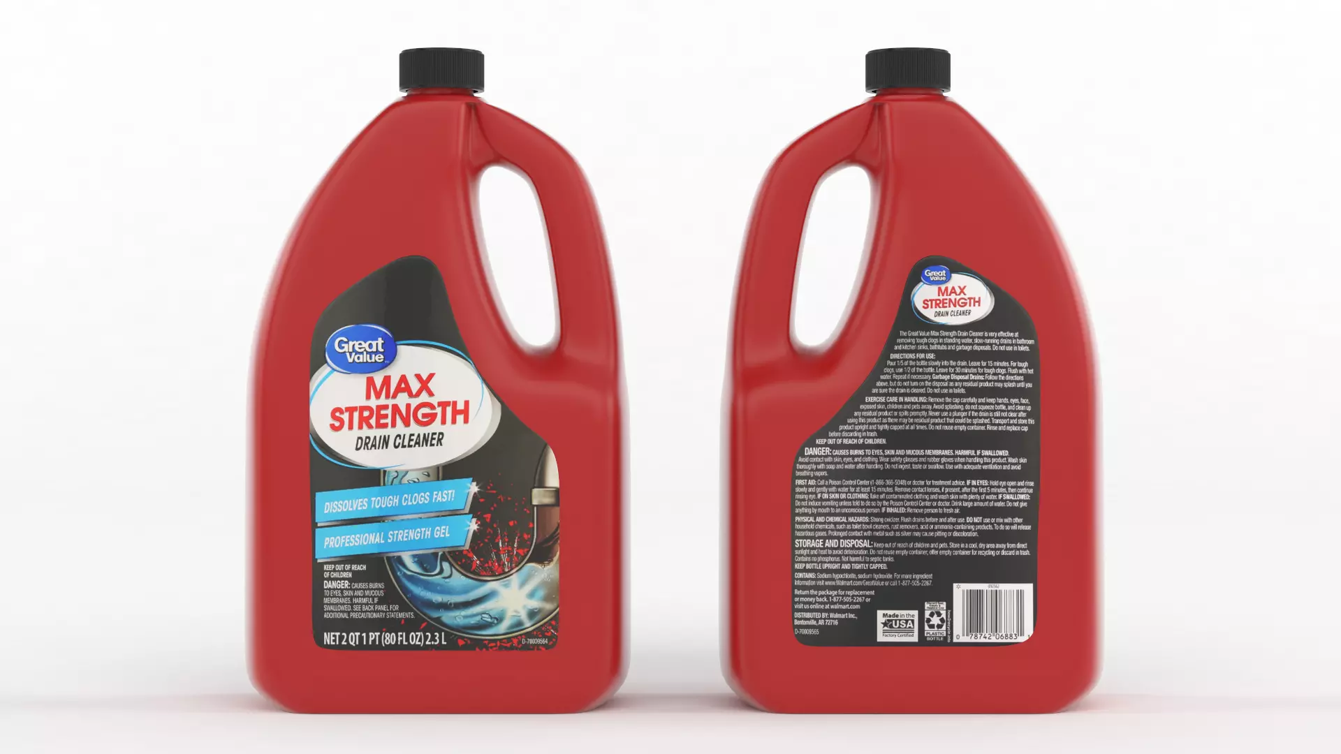 Drain Cleaner Gel 3D model_0