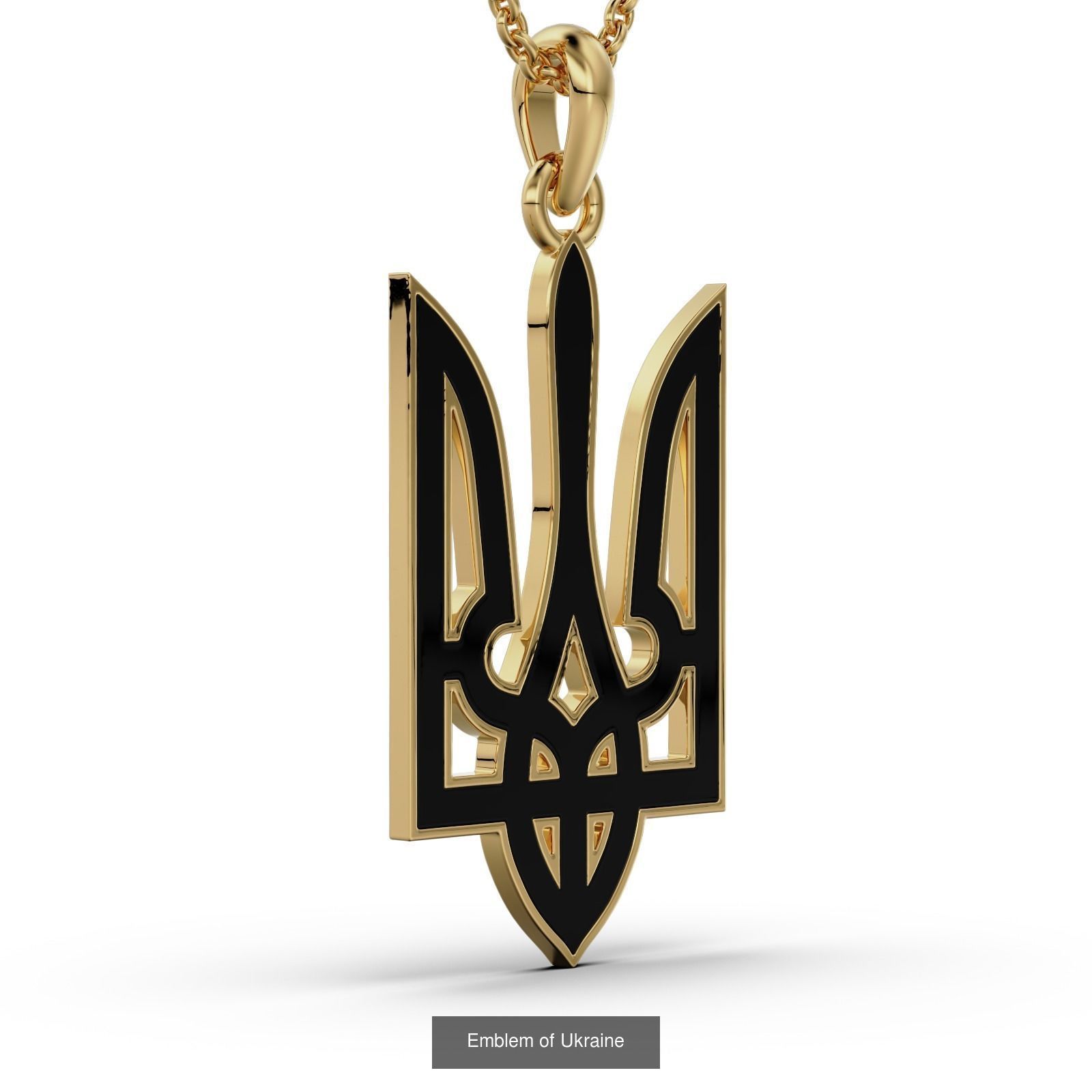 Ukrainian pendants 3D Model Collection_1