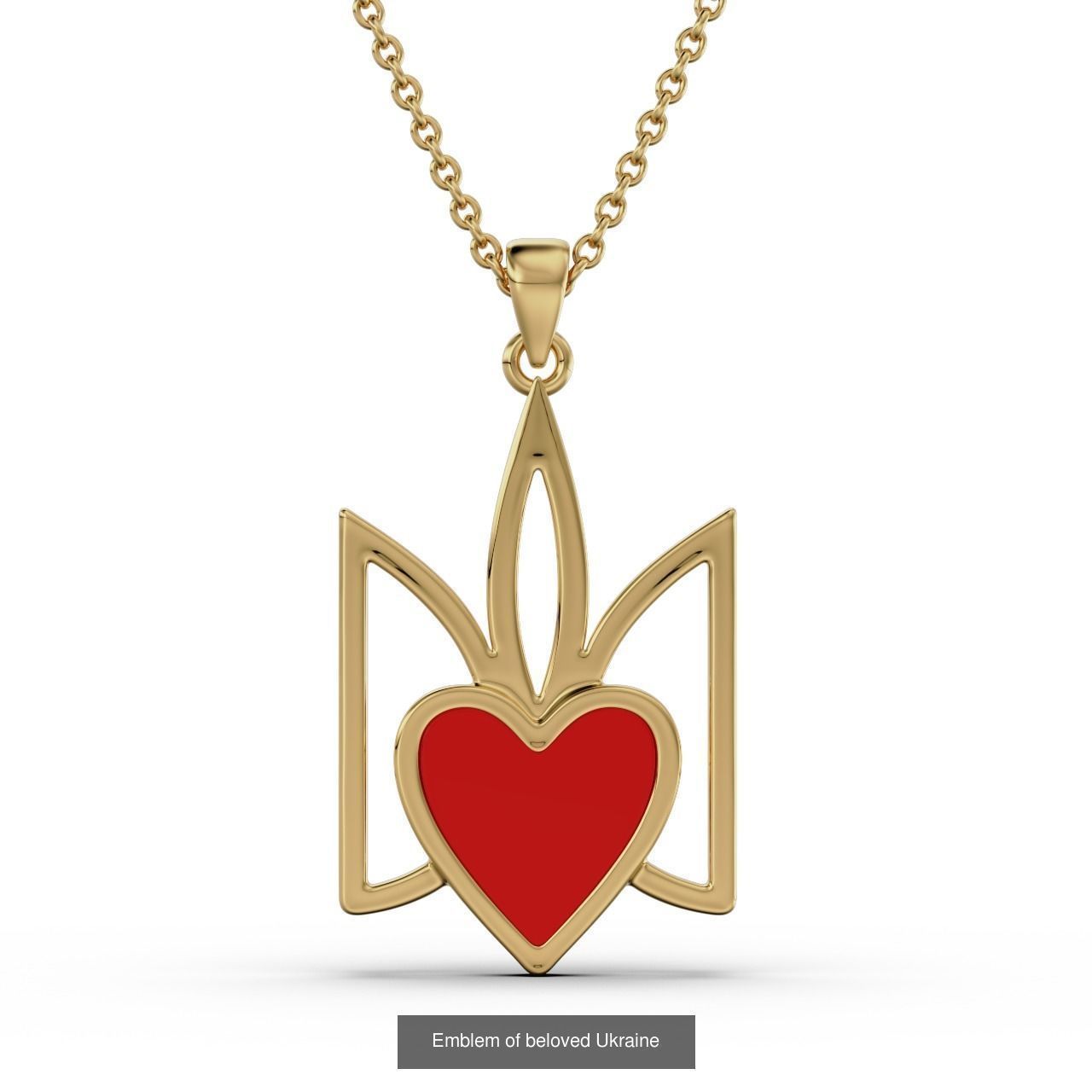 Ukrainian pendants 3D Model Collection_3
