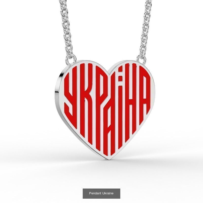 Ukrainian pendants 3D Model Collection_12
