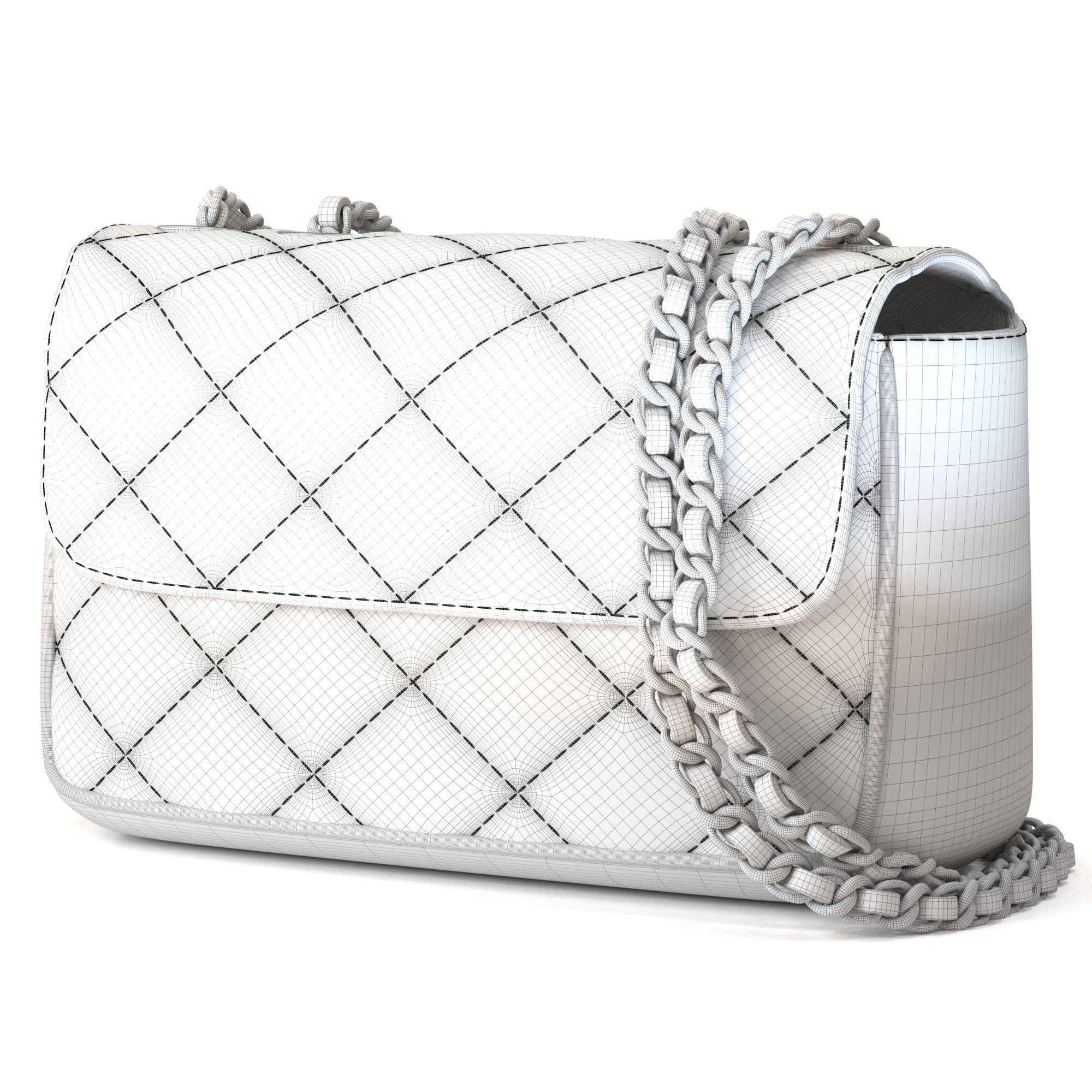 Guess bag 3D model_3